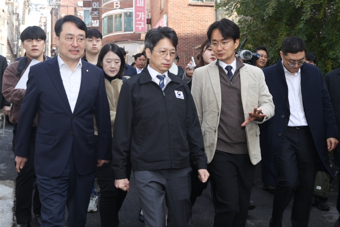 홍지선 장관 상계2구역 재개발 현장 방문 및 주민·관계기관 간담회 개최 - 포토이미지